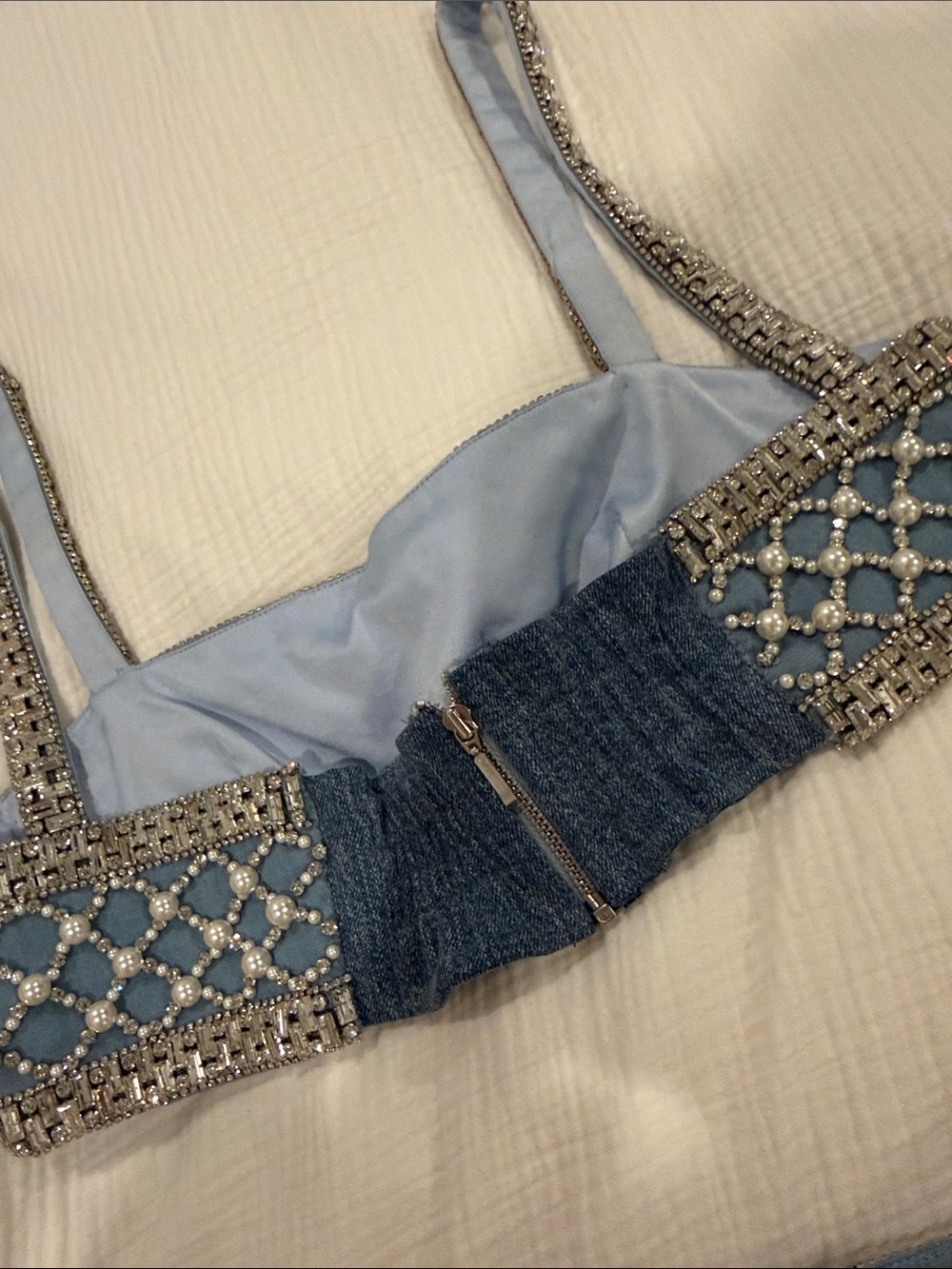 Retrofete jezebel daisy top & skirt set - Picture 2 of 4